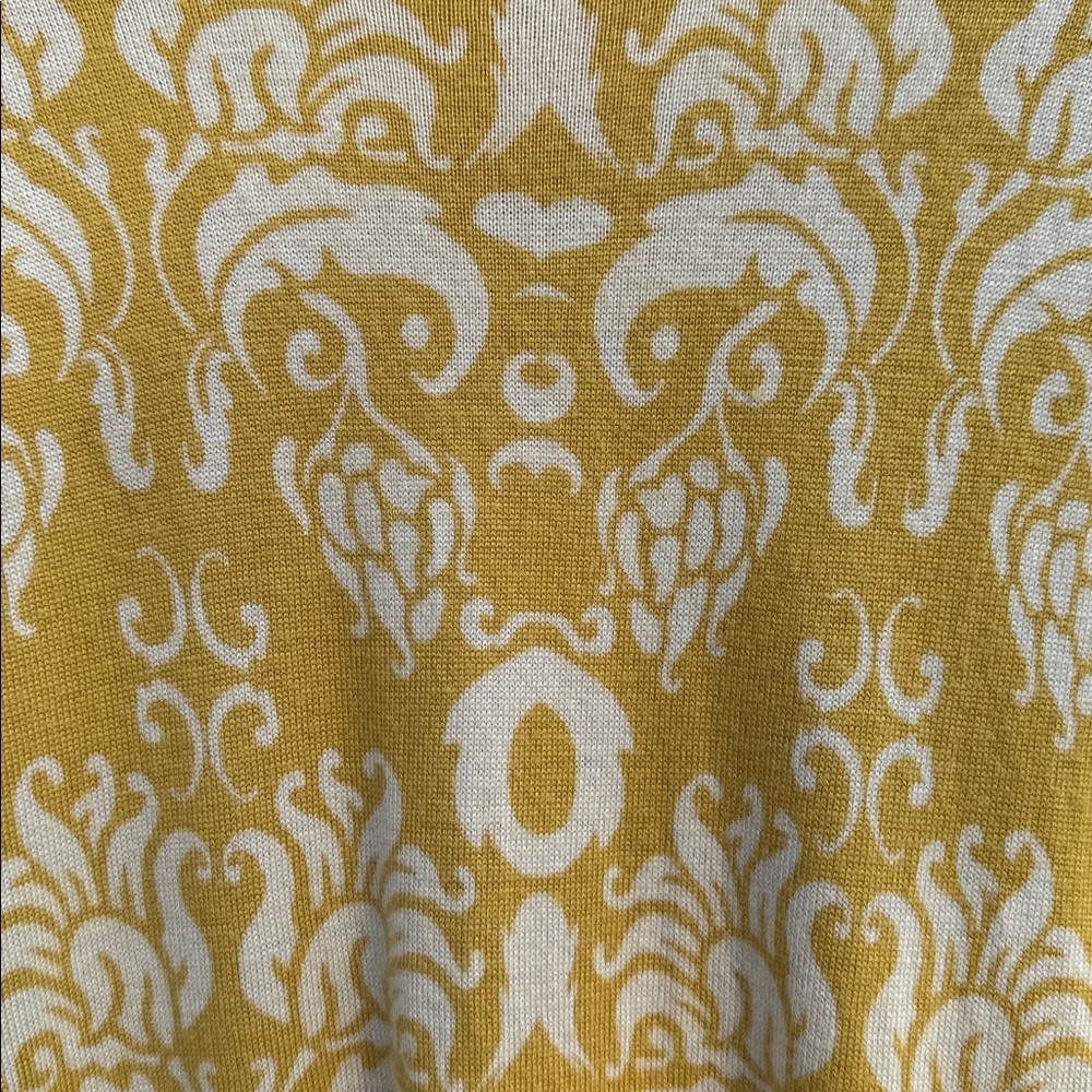 Fleur-De-Lis Pattern Lightweight Sweater - image 5